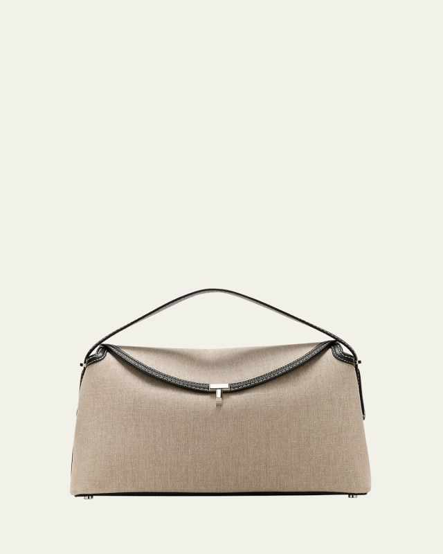 T-Lock Canvas Top-Handle Bag